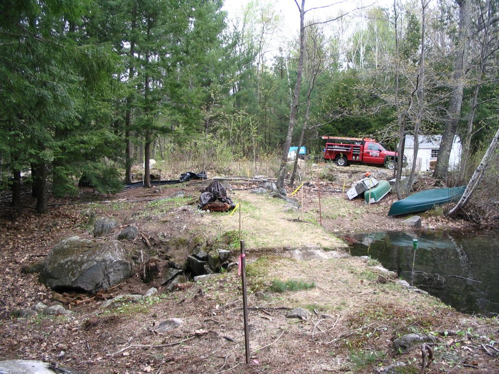 Spectacle Pond Spillway, Dam and Dike Reconstruction Andrews Construction