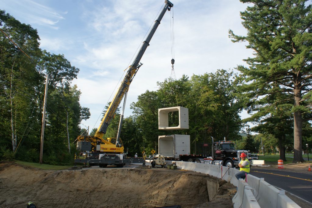 Holderness School Pedestrian Tunnel Andrews Construction