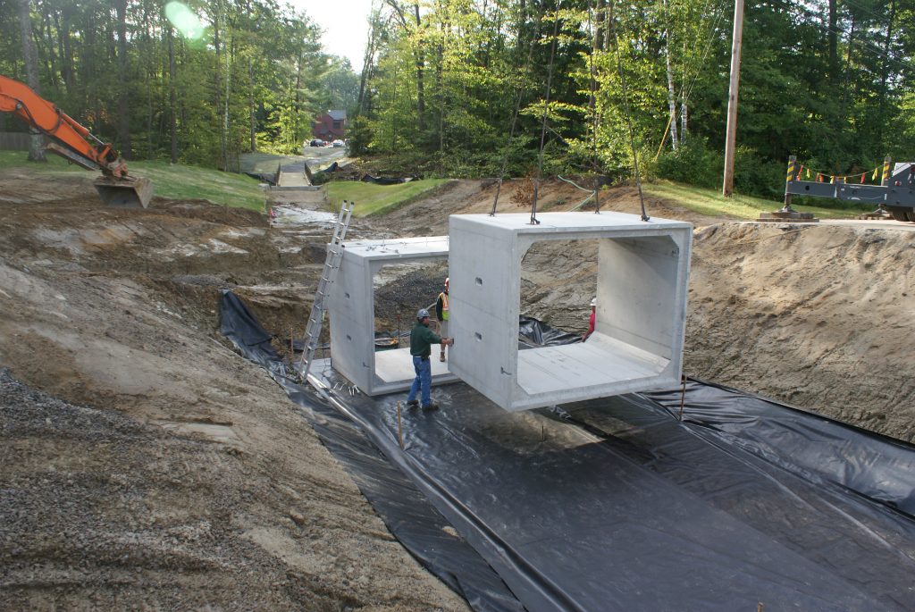 Holderness School Pedestrian Tunnel Andrews Construction