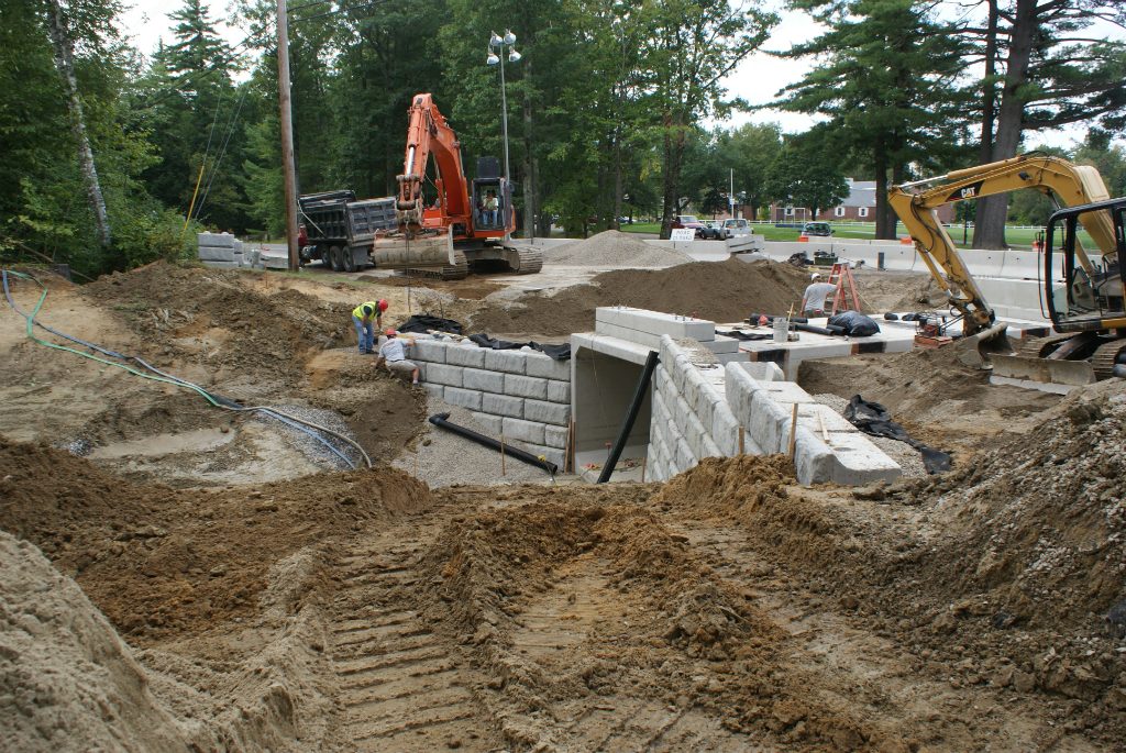 Holderness School Pedestrian Tunnel Andrews Construction