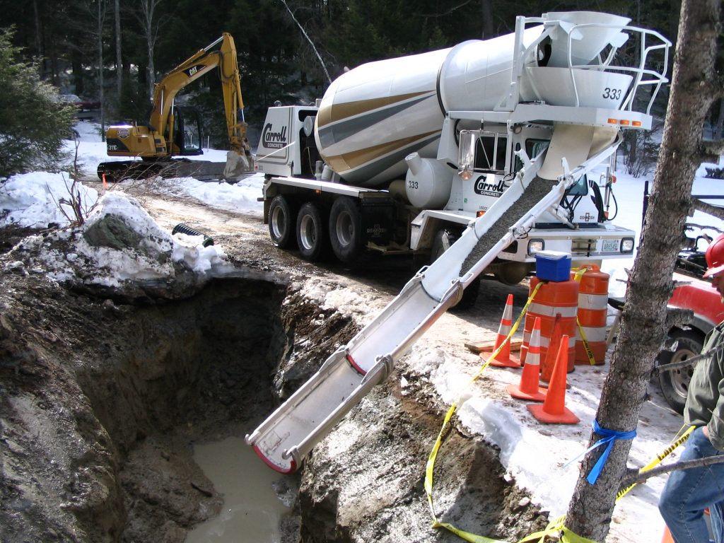 Spectacle Pond Spillway, Dam and Dike Reconstruction Andrews Construction